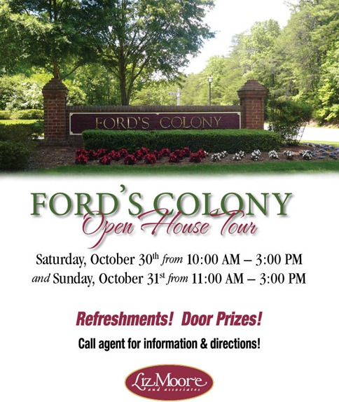 Ford's Colony Open House Tour