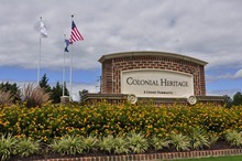 colonial heritage sign